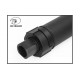 Модель глушителя c дульным тормозом 118mmQD Silencer W/Flash Hider/BK (Big Dragon)